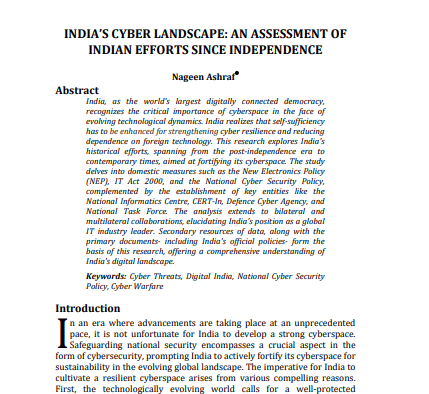 India's Cyber Landscape