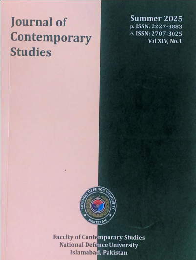 					View Vol. 14 No. 1 (2025): Journal of Contemporary Studies Vol XIV, No 1, Summer 2025
				