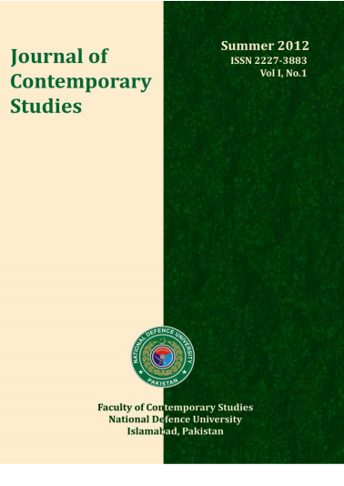 Journal of Contemporary Studies, Vol. I, No.1, Summer 2012