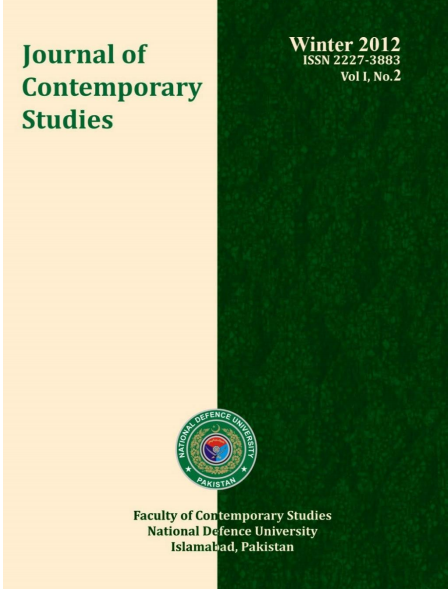 Journal of Contemporary Studies, Vol. I, No. 2 Winter 2012